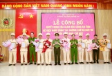 Nghệ An: Công bố quyết định của Giám đốc Công an tỉnh về việc nghỉ công tác chờ hưởng chế độ hưu trí đối với lãnh đạo, chỉ huy
