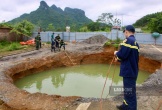 Dừng tìm kiếm nạn nhân vụ tai nạn rơi xuống hố 