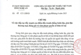 Nghệ An ban hành Chỉ thị đẩy mạnh cao điểm đấu tranh chống buôn lậu, gian lận thương mại, hàng giả và xâm phạm quyền sở hữu trí tuệ