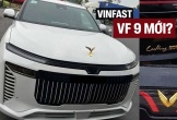 SUV mới giống VinFast VF 9 lộ màu sơn trắng cho thấy nhiều đường nét khác hẳn 'bản gốc', logo đặt nổi kiểu Rolls-Royce