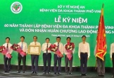 Bệnh viện Đa khoa thành phố Vinh kỷ niệm 60 năm thành lập và đón nhận Huân chương Lao động hạng Nhất