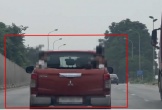 NÓNG: Phạt nặng tài xế chở 6 trẻ nhỏ trên thùng xe bán tải chạy trên cao tốc Đại lộ Thăng Long