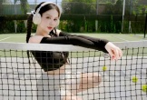 Ngọc Trinh đến sân pickleball khoe visual cực slay