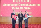 Cao Bằng công bố quyết định của Ban Bí thư về công tác cán bộ