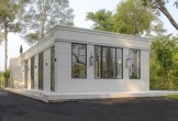 Bỏ phố về quê, cặp đôi xây nhà 96m2 như resort giữa rừng