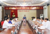 Thường trực Tỉnh ủy giao ban với Mặt trận Tổ quốc và các tổ chức chính trị - xã hội cấp tỉnh