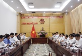 UBND tỉnh làm việc với Tập đoàn SK về dự án Nhà máy nhiệt điện LNG Quỳnh Lập