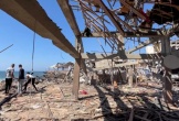 Quán cà phê ở Gaza trúng bom Israel, 39 người Palestine thiệt mạng