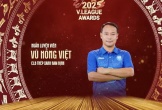 HLV Vũ Hồng Việt đoạt giải thưởng cao quý