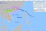 Bão số 3 cách Quảng Ninh - Hải Phòng 630km, giật cấp 15