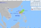 Xuất hiện áp thấp nhiệt đới trên biển Đông