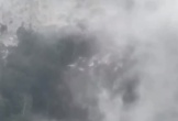 VIDEO: Hàng ngàn m3 đá rơi ầm ầm từ trên núi ở Thanh Hóa