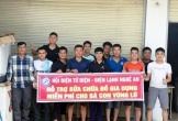60 thợ điện đổ về vùng lũ Nghệ An sửa miễn phí nồi cơm, tủ lạnh