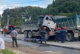 Hai xe ben đấu đầu, 1 tài xế tử vong, 1 người bị thương nặng