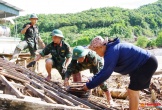 Quân khu 4: Sát cánh cùng Nhân dân miền tây Nghệ An khắc phục hậu quả mưa lũ