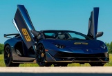 Hoàng Tử Thao cầm lái Lamborghini Aventador SVJ 63 Roadster dạo phố