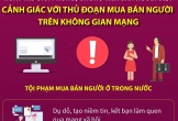 Cảnh giác với thủ đoạn mua bán người trên không gian mạng