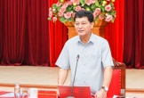 Chủ nhiệm Ủy ban Kiểm tra Tỉnh ủy Phạm Trọng Hoàng chủ trì duyệt đại hội Đảng bộ các xã: Anh Sơn, Yên Xuân, Vĩnh Tường