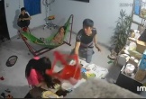 Phẫn nộ cảnh anh trai dùng ghế nhựa đánh tới tấp vào đầu em gái ở Quảng Ngãi