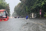 Cảnh báo ngập lụt, nguy cơ lũ quét tại Nghệ An
