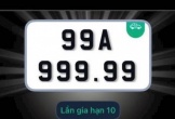 Biển số ngũ quý trúng đấu giá hàng chục tỷ đồng