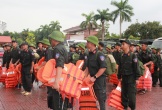 Công an Nghệ An xuất quân tăng cường hỗ trợ các địa phương ven biển phòng, chống bão số 5