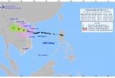 Bão số 5 giật cấp 17, cách Nghệ An khoảng 185km
