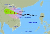 Bão số 5, giật cấp 17, cách Nghệ An, Hà Tĩnh, Quảng Trị khoảng 200km