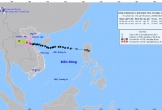 Bão số 5 suy yếu thành áp thấp nhiệt đới