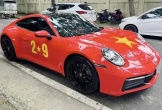 Porsche 911 của đại gia Hà Nội 'khoác áo' cờ đỏ sao vàng tuyệt đẹp