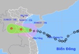 Bão số 6 giật cấp 9-10 đổ bộ vào miền Trung trong chiều tối nay 30-8