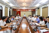 Chủ nhiệm Ủy ban Kiểm tra Tỉnh ủy Phạm Trọng Hoàng chủ trì duyệt nội dung Đại hội Đảng bộ các xã: Mỹ Lý, Keng Đu, Bắc Lý