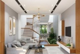 Thiết kế không gian nhà phố hẹp ngang vừa tối ưu diện tích lại đảm bảo tiện nghi