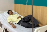 Tạ của 'Mưa đỏ' nhập viện