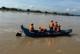 Lật xuồng máy trên sông Ba, một phụ nữ mất tích