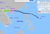 Bão số 9 Ragasa giảm xuống cấp 9, cách Móng Cái khoảng 170km