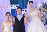 Cô dâu cao 1,85 m nổi bật trong đám cưới ở Tuyên Quang