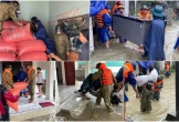 Công an Nghệ An sát cánh cùng Nhân dân trong bão lũ