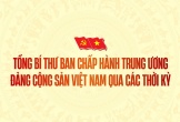 Infographic: Tổng Bí thư Ban Chấp hành Trung ương Đảng Cộng sản Việt Nam qua các thời kỳ