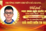 Nam sinh vùng cao giành 'vé' thi chọn đội tuyển Olympic quốc tế môn Tin học