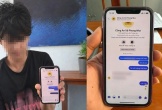 Nam thanh niên nhắn tin vào Fanpage của công an xã để thách thức