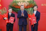 Tổng Bí thư trao quyết định bổ nhiệm Trưởng Ban Nội chính TƯ và Giám đốc Học viện CTQG Hồ Chí Minh
