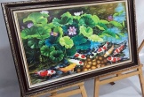 Tại sao giới nhà giàu thường treo tranh “cửu ngư quần hội” ở phòng khách?