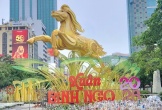 Cận cảnh linh vật ngựa Bính Ngọ 2026 tại TP. Hồ Chí Minh