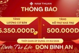 Công ty Cổ phần Nam Thuận Nghệ An điều chỉnh lương cơ bản lên 5.350.000 đ/tháng, triển khai nhiều chính sách thưởng hấp dẫn