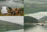 Lật thuyền đánh cá trên hồ thủy điện, con bơi được vào bờ, 2 vợ chồng mất tích