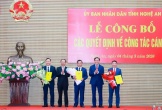 Nghệ An: Bổ nhiệm lãnh đạo Ban Quản lý Khu kinh tế Đông Nam và 2 ban quản lý dự án