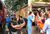 Cháy nhà trong ngõ sâu Hà Nội, 1 người đi cấp cứu