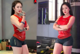 Mỹ nhân làng chạy Loan Barbie rèn thể lực, hot girl gymer khoe vòng ba 105 cm