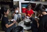 Những bữa cơm độn rau rừng của 5 đứa trẻ mồ côi mẹ, cha đổ bệnh ốm đau